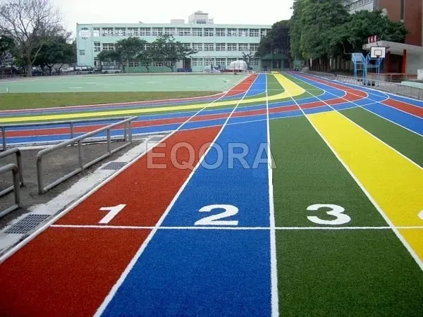 Бесшовное покрытие из резиновой крошки для беговых дорожек в Реутове