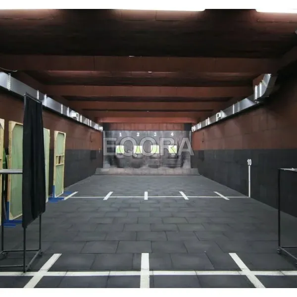 Резиновая плитка из крошки для тира в Реутове