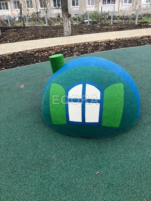 Геопластика на детских площадках и в ландшафтном дизайне в Реутове