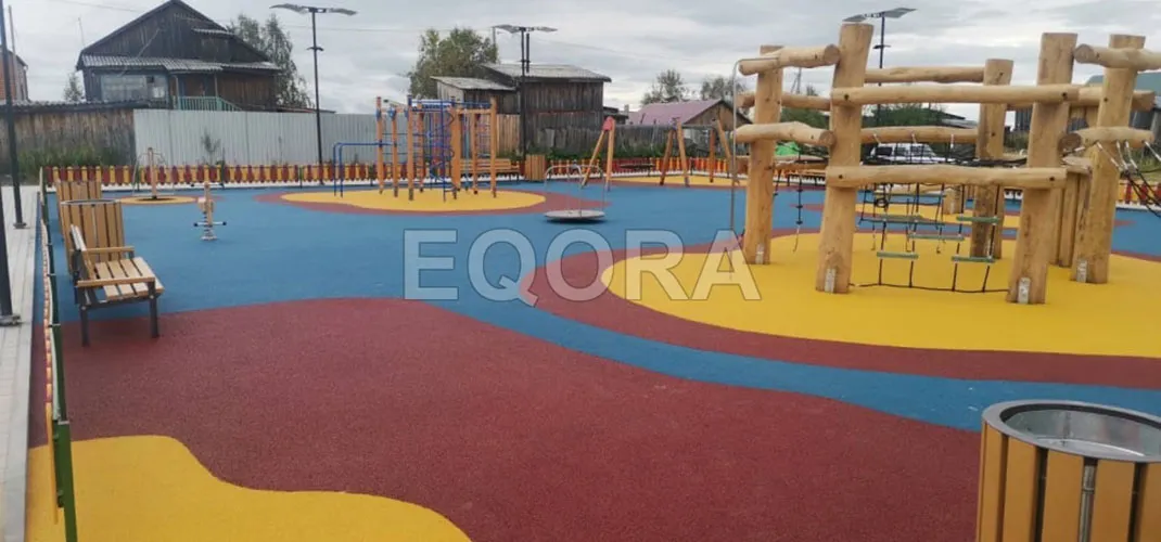 Варианты покрытия для детских площадок на улице в Реутове