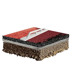 Фото Установка резинового покрытия: Раскладка резинового покрытия Фото Установка покрытия из резиновой крошки: Раскладка резинового покрытия.